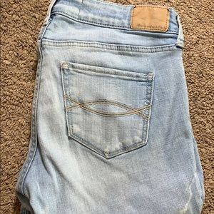 Light Wash Abercrombie & Fitch Skinny Jeans